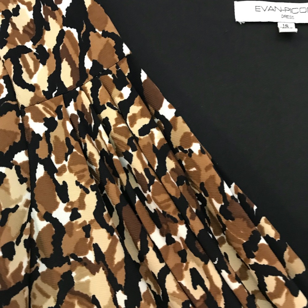 Evan Picone faux wrap dress - Picture 6 of 8